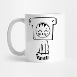 Funny cat design, best for the cat lover Mug